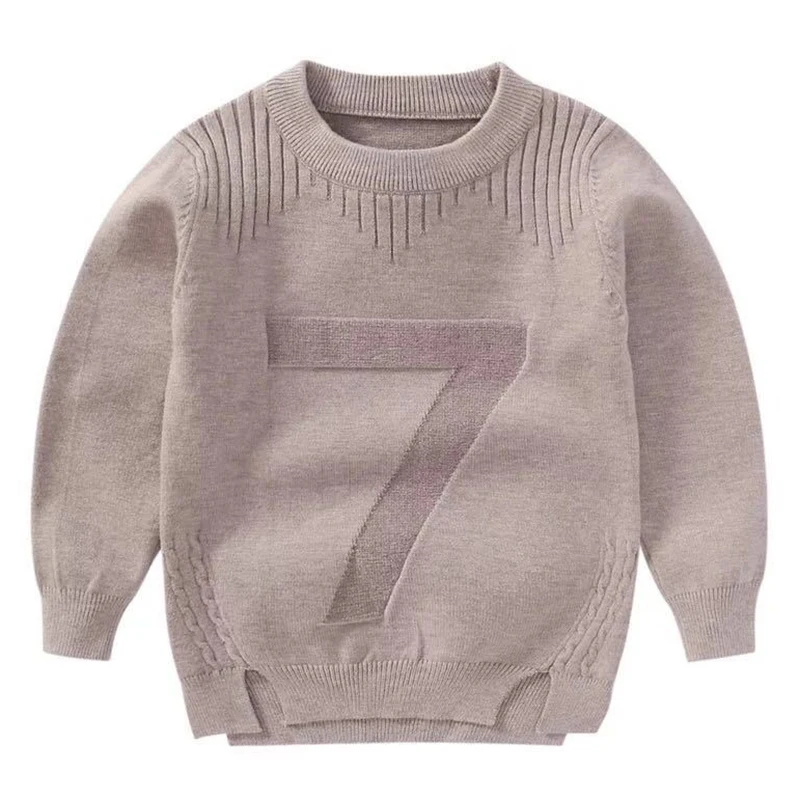 Осенние свитера для мальчиков на весну 2019 Детские Свитера и кардиганы свитеры