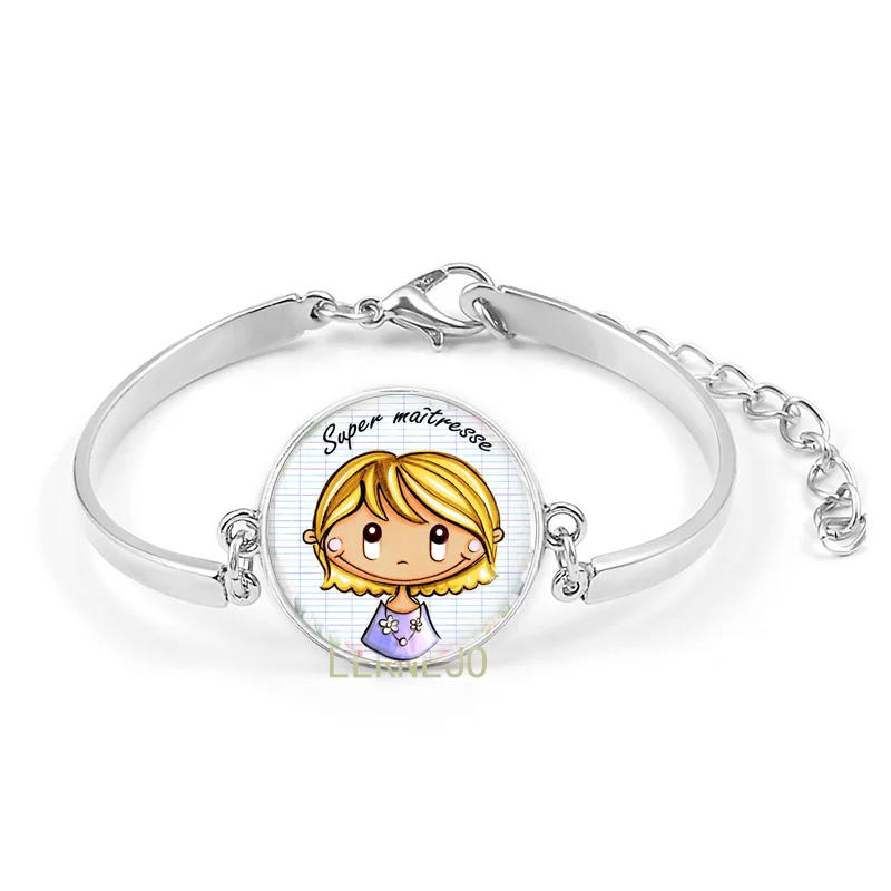 Cadeau maitresse браслет Braslet Merci pour cette belle annese Благодарим Вас за подарок в день