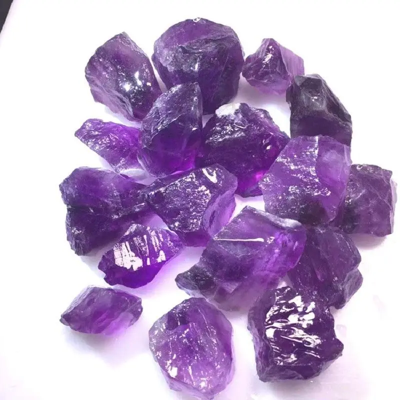 

beautiful natural amethyst bulk raw stone lrregular natural rock mineral specimen