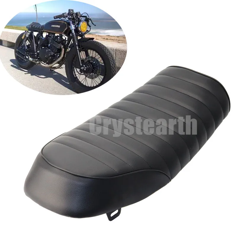 Мотоцикл Винтаж Кафе Racer сиденье Ретро седло для Honda CB CL CB350 CB400 CB500 CB550 CB750 Yamaha SR400