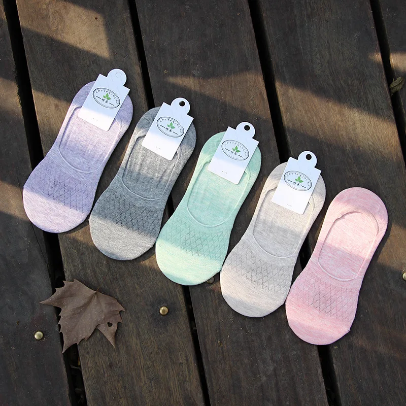20 Pairs / Bag Spring And Summer New Ladies Socks Mesh Female Invisible Shallow Mouth Breathable | Женская одежда