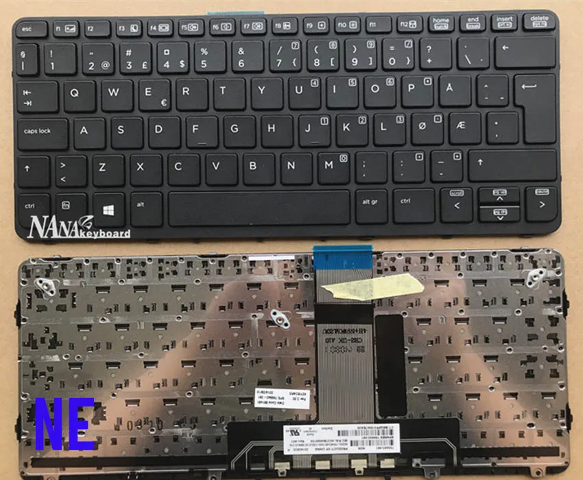 Новости Клавиатура для ноутбука hp Pro x2 612 G1 US/UK/Датский/Норвежский/русский/Таиланд/французский/Греческий/Бразильский Раскладка