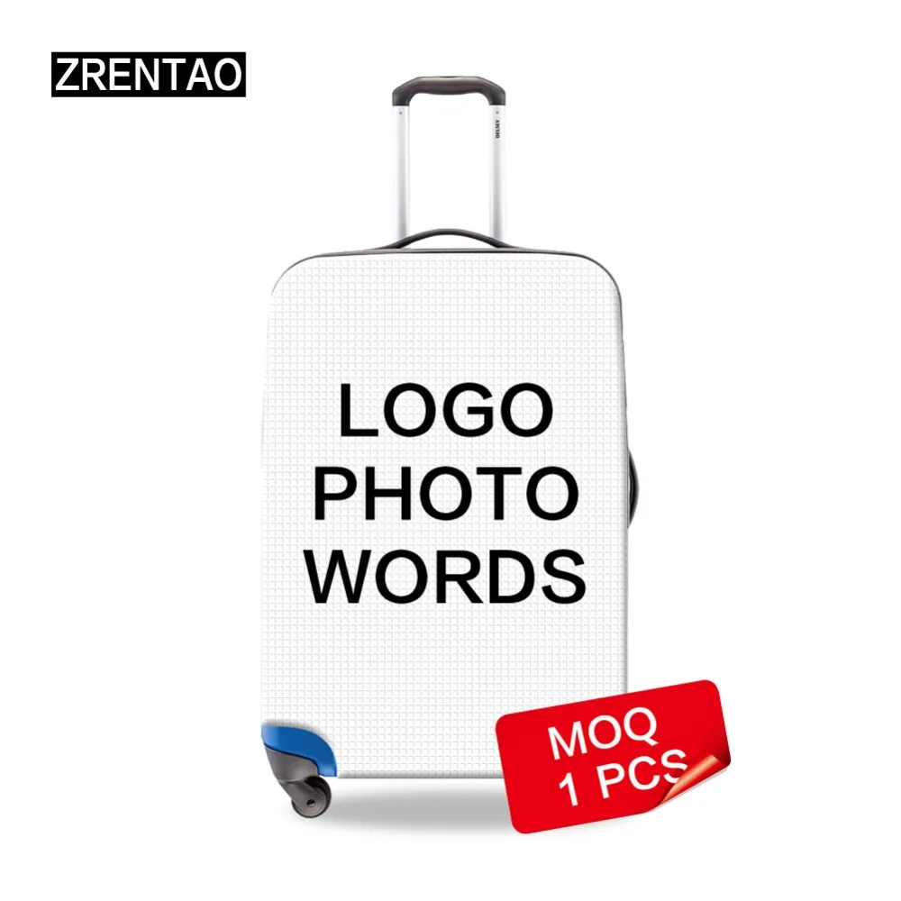 Защитный чехол для багажа с принтом 3D единорога, аниме-картинки для тележечного чемодана, стираемый, растяжимый с молнией.