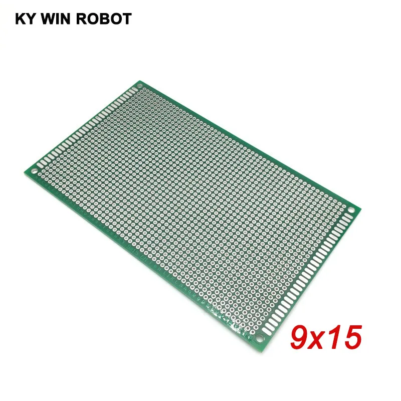 

1pcs 9x15cm 90x150 mm Double Side Prototype PCB Universal Printed Circuit Board Protoboard For Arduino