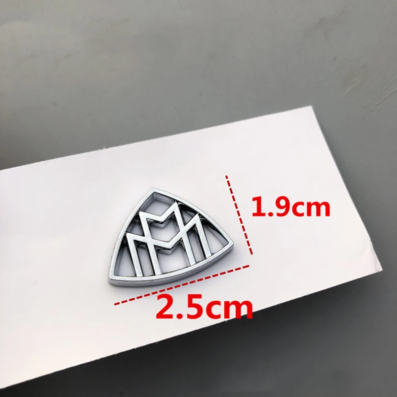 Хромированная эмблема V12 для Mercedes Benz Maybach интерьерная центральная консоль