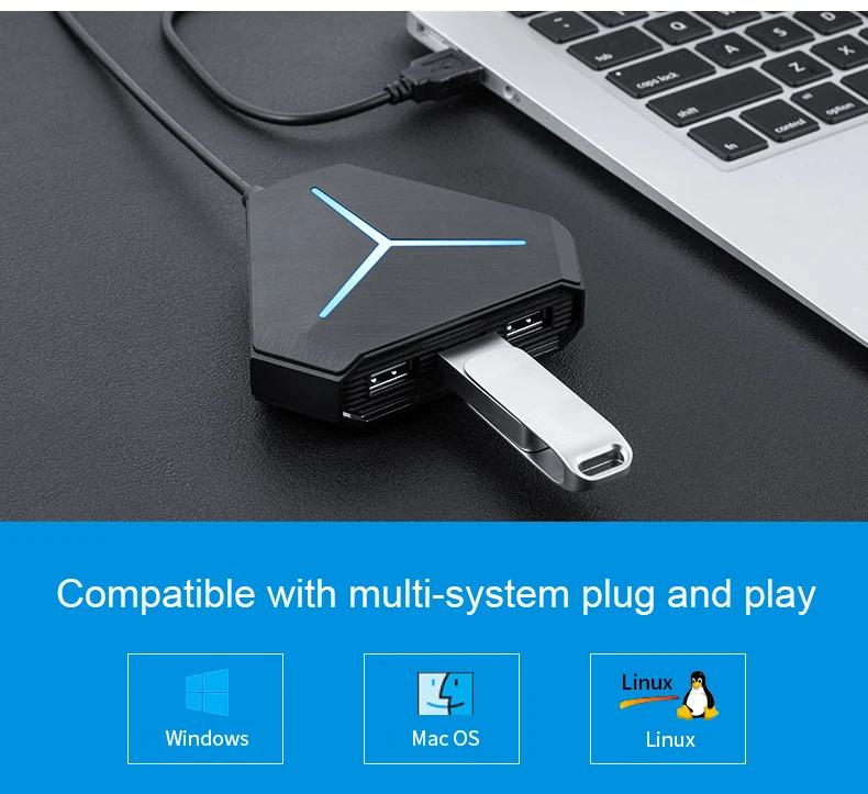 USB-хаб с интерфейсом для микрофона | Компьютеры и офис