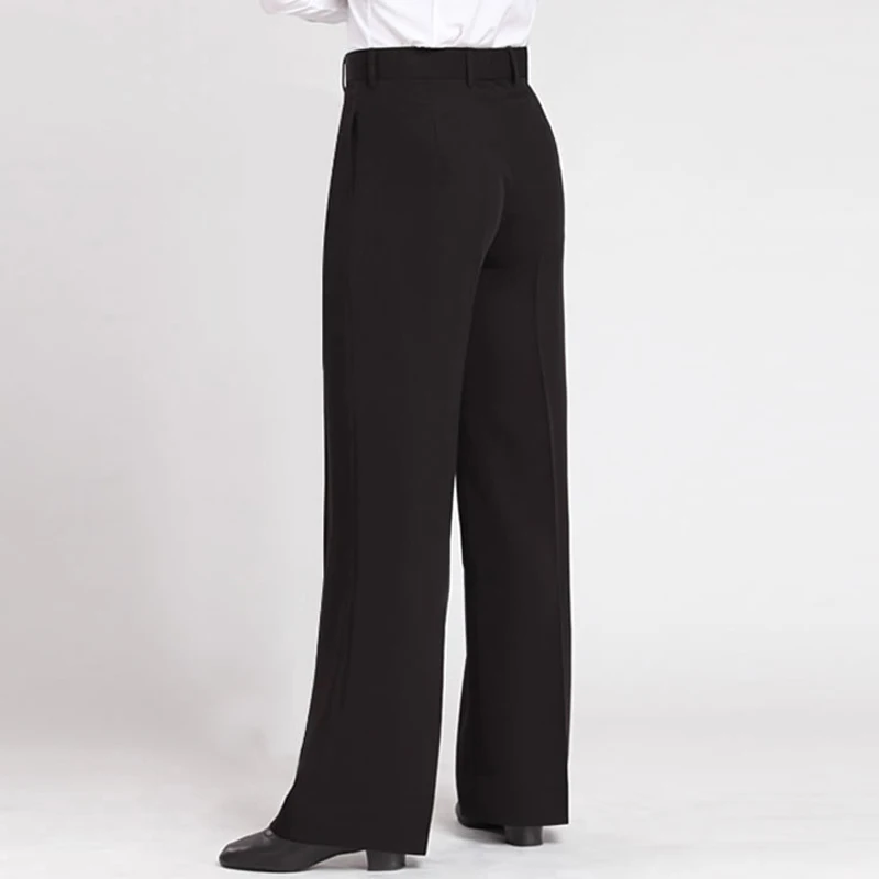 Черные латинские брюки для бальных танцев мужские костюмы латинских взрослых