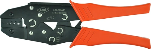 

LS-06WF Ratchet terminal Crimping Tool for wire-end ferrules 0.5-6mm2 20-10AWG crimping plier