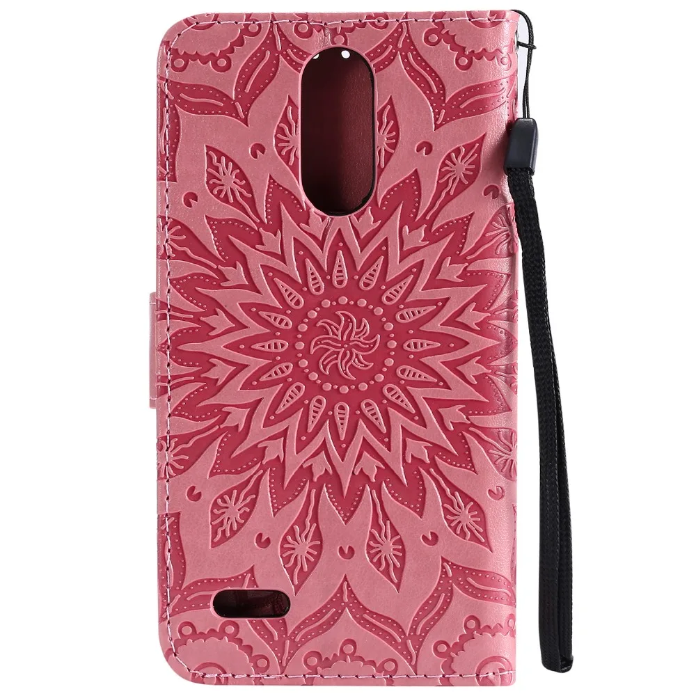 Чехол из искусственной кожи для LG K8 2018 / K9 чехол K10 Q6 X Power Leon Sprit Magna с отделением