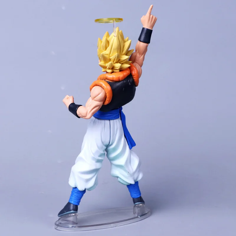 HKXZM Аниме Фигурка 21 см Жемчуг дракона Z Gogeta Супер Saiyan Com фигурация vol.1 ПВХ фигурка