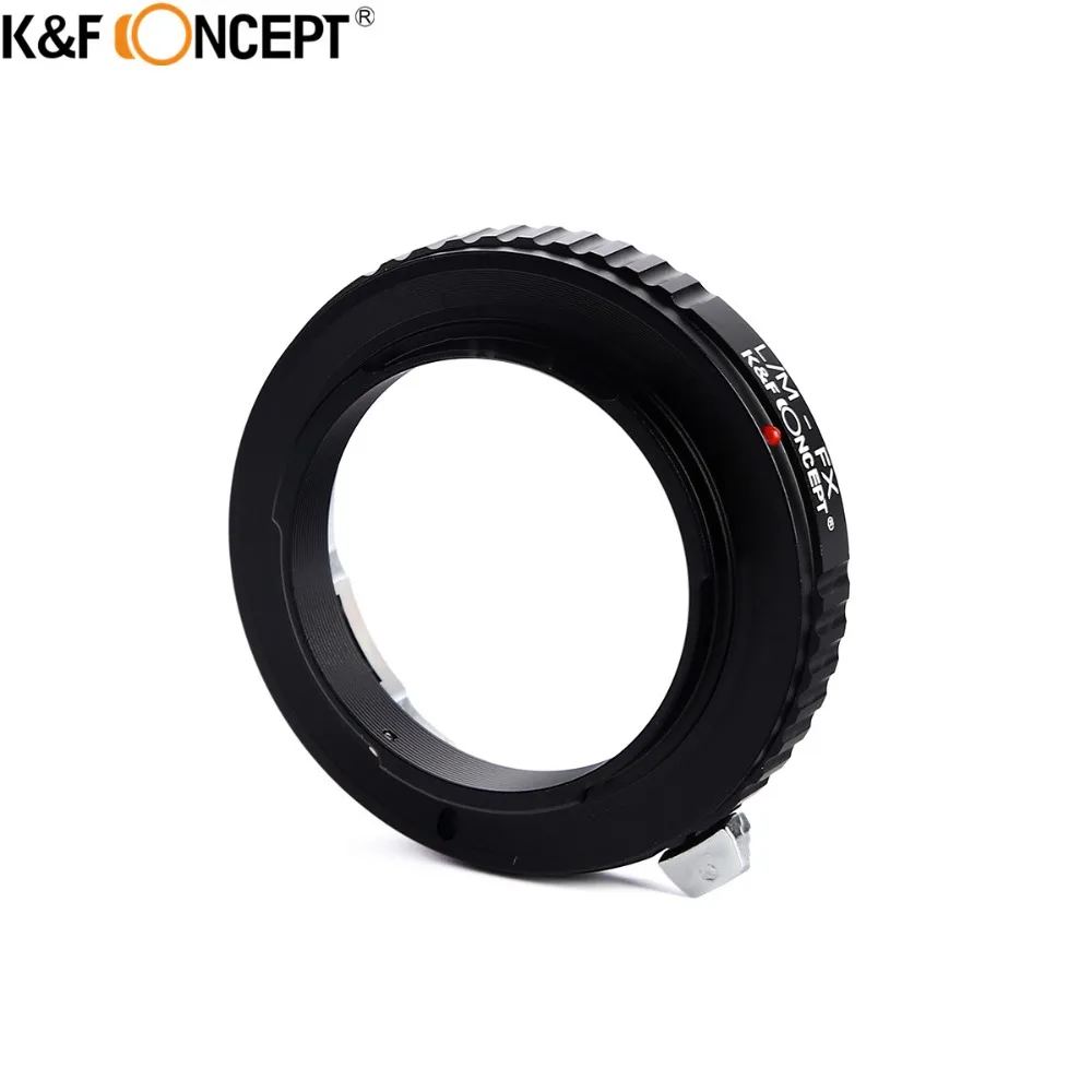 K & F CONCEPT кольцо адаптер объектива камеры для Leica M винт M9 Крепление Fujifilm X крепление