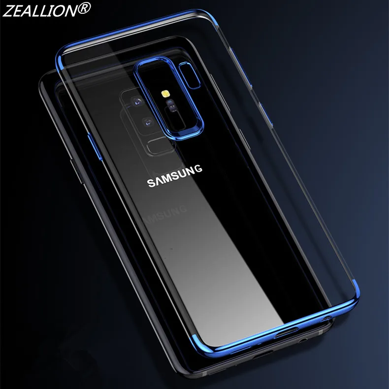 Zeallion для самсунга Galaxy J4 J6 J7 J8 2018 A9 Start Lite Роскошный прозрачный чехол силиконовый