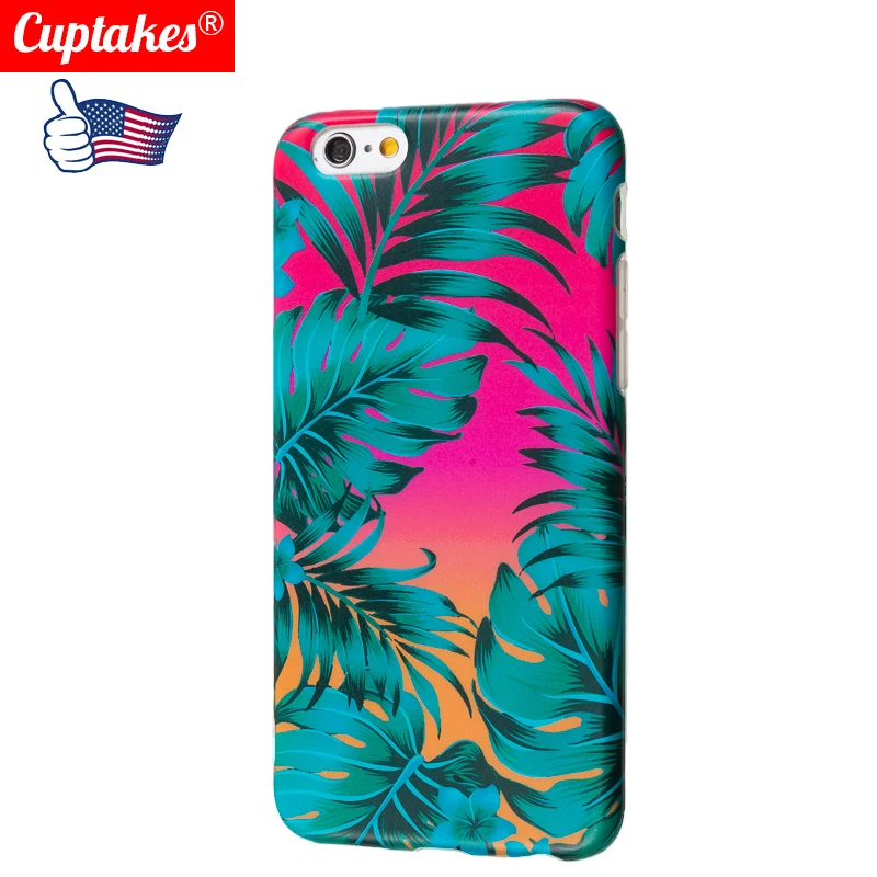 Роскошный оригинальный Милый Летний Мягкий силикон imd чехол для Apple iPhone 7 8 Plus X XS Max