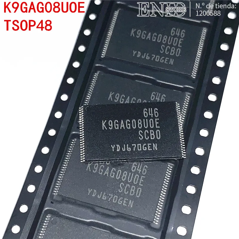 5 шт./лот K9GAG08U0E K9GAG08UOE SCBO SCB0 TSOP48 Новый оригинальный 100% качество|Интегральные схемы|