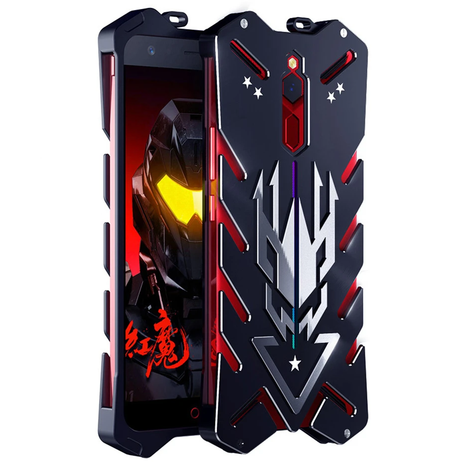 Чехол для Nubia Red Magic Mars ударопрочный защитный чехол из авиационного алюминия улицы