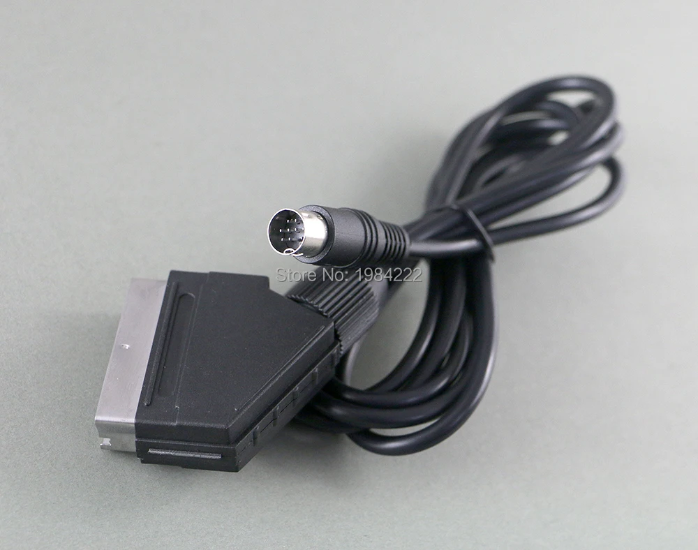 OCGAME 5 шт./лот 1 8 м RGB Scart кабель для Sega Mega Drive 2 MD2 Шнур Genesis Консоль|Запасные части| |