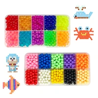 2019 diy water magic beads animal molds hand making beads puzzle kids educational toys for children spell replenish