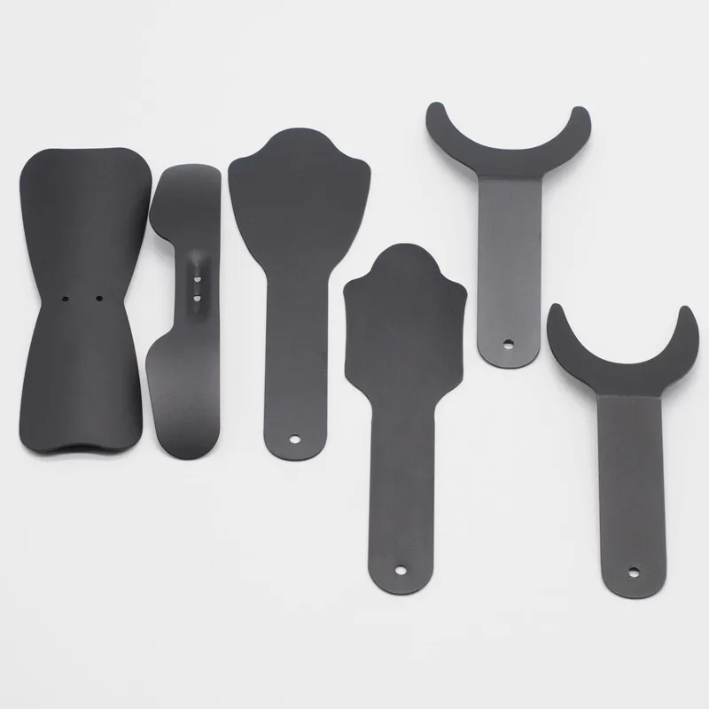 6 размеров черная Ортодонтическая Фотографическая пластина для ротовой полости