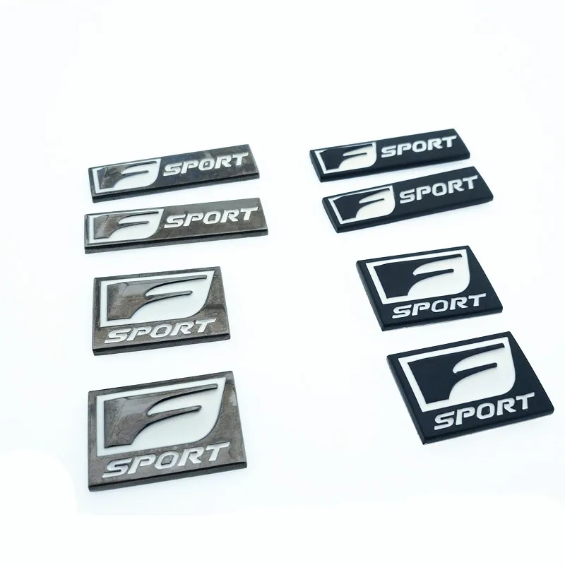 CDIY 2pcs F Sport 3D маленький металлический значок наклейка на задний багажник для Lexus IS