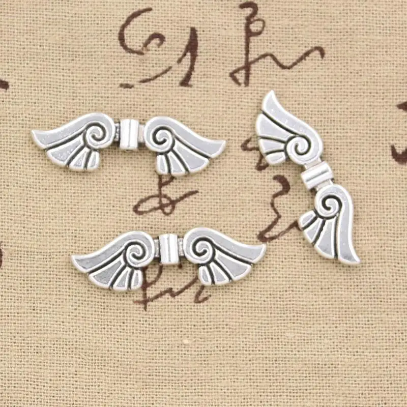 10 шт. подвески в виде крыльев Ангела 36 х12 мм|charms angel|charms angel wingscharms jewelry making |