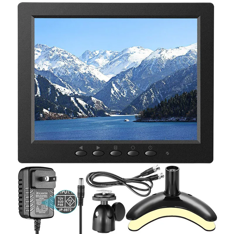 8 дюймов HDMI сенсорный монитор 1024x768 разрешение дисплей Портативный 4:3 TFT LCD Мини HD
