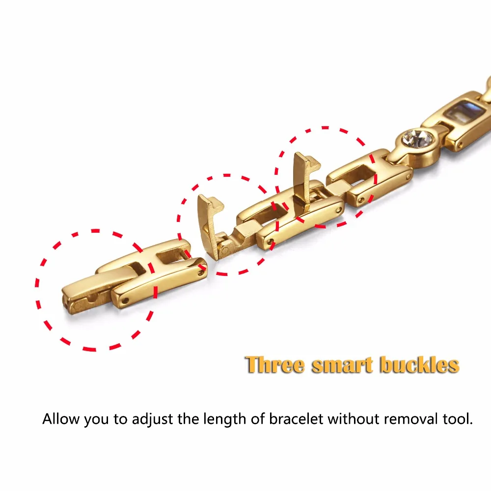 Браслет Rainso Bio Energy с 3 умными пряжками магнитный браслет элементы здравоохранения