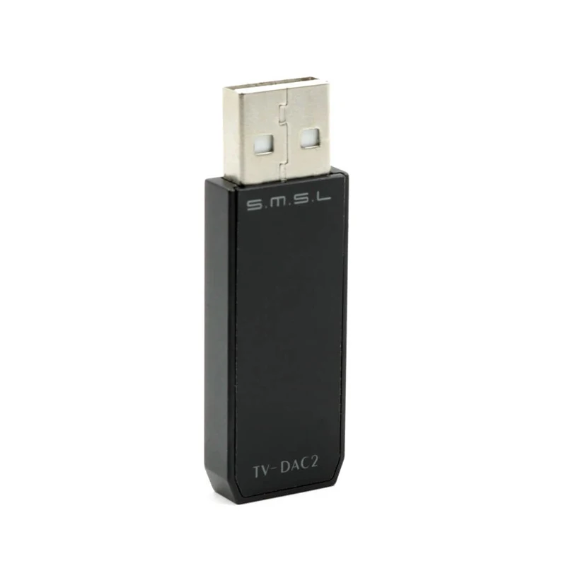 Оригинальный SMSL TV DAC2 USB цифровой в аналоговый аудио конвертер