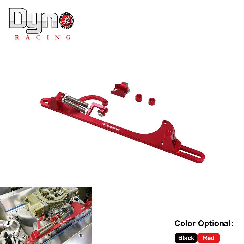 Dyno racing 4150 4160 алюминиевая серия Черный Красный Заготовка дроссельной заслонки