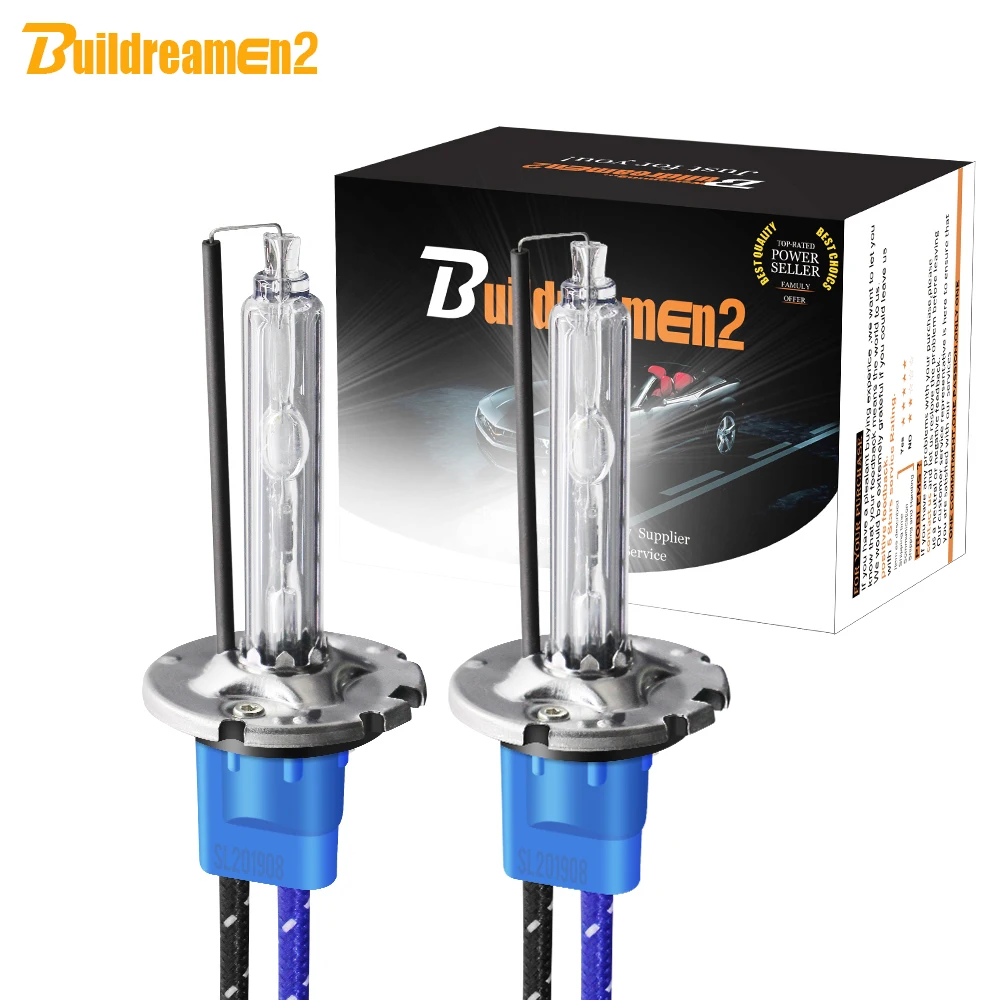Лампа Ксеноновая Buildreamen2 D2H 10000LM/пара высокая яркость AC HID 5000K для головных фар