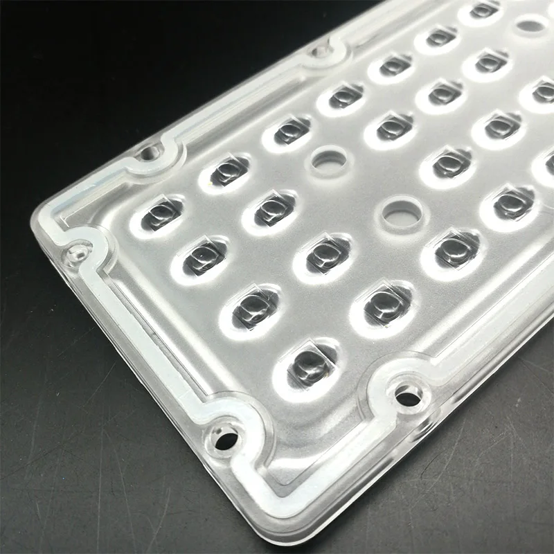 Прямая поставка Заводская 56 Вт поликарбонатный светодиодный объектив