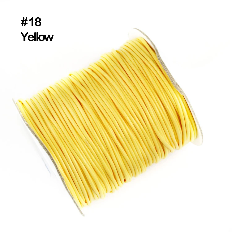 Бесплатная доставка 5 метров вощеная нить 2 0 мм хлопковый шнур веревка для