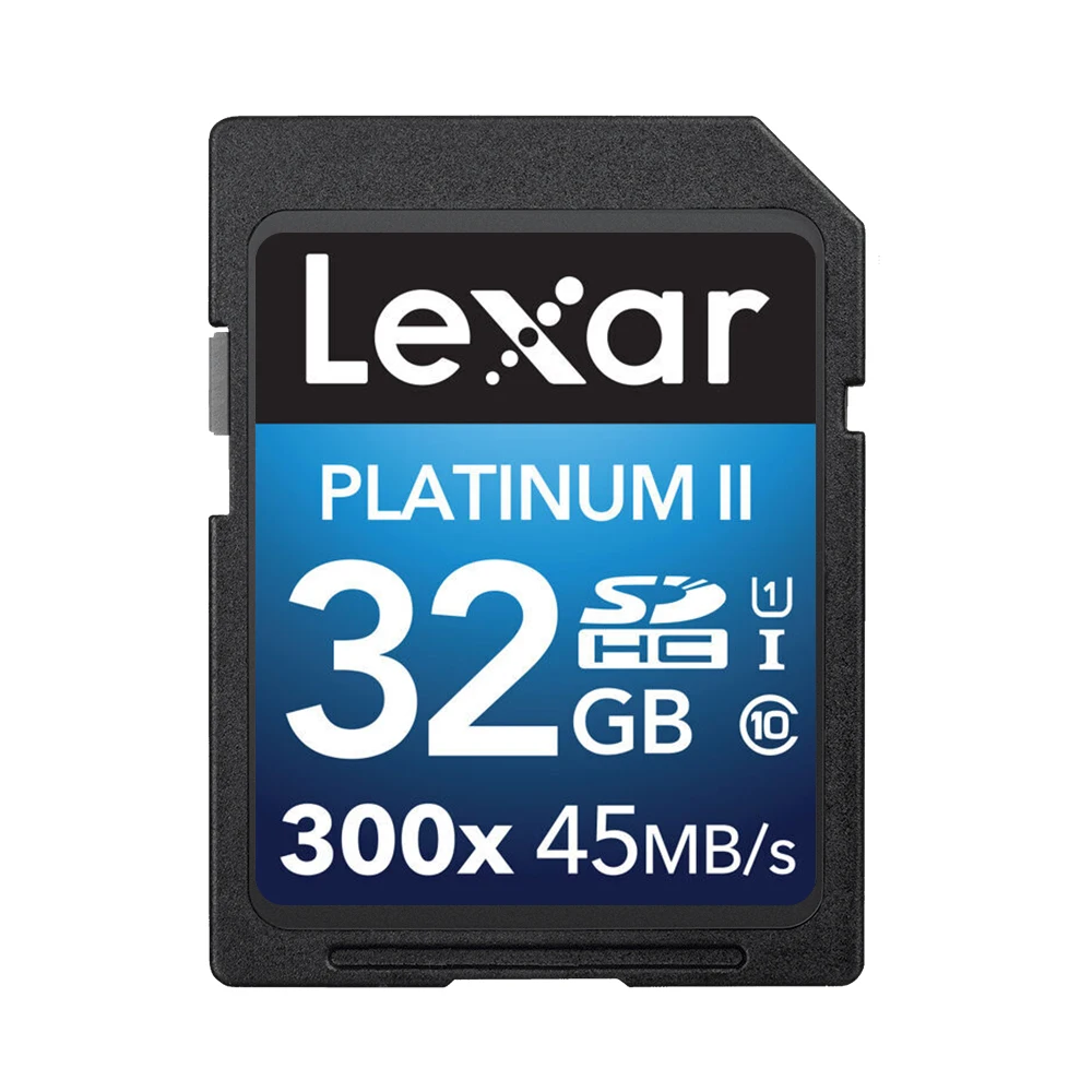 Lexar оригинальный corriendo de la venta caliente para el Sd Tarjeta32 Гб 64 ГБ флеш накопитель Platinum Ii 45