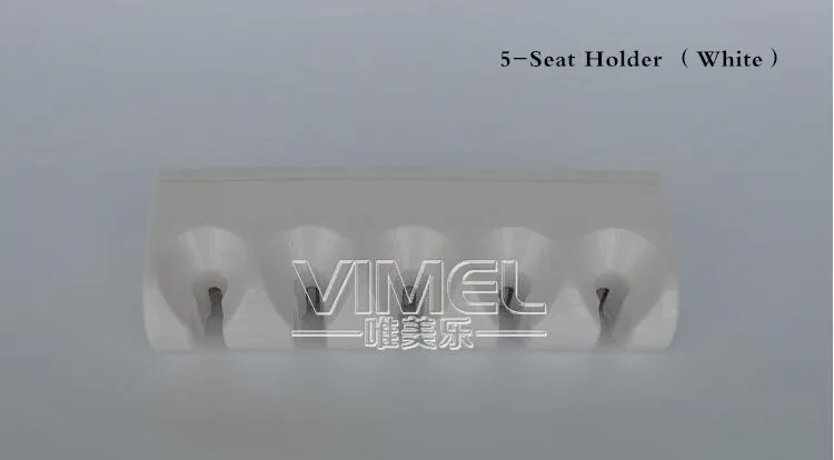 5 seat white Стоматологическая 5-местный держатель для стоматологических наконечников аксессуары для стоматологического кресла - Цвет: 5 seat white