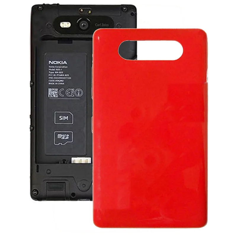 Оригинальный корпус батареи задняя крышка + Боковая кнопка для Nokia Lumia 820 |