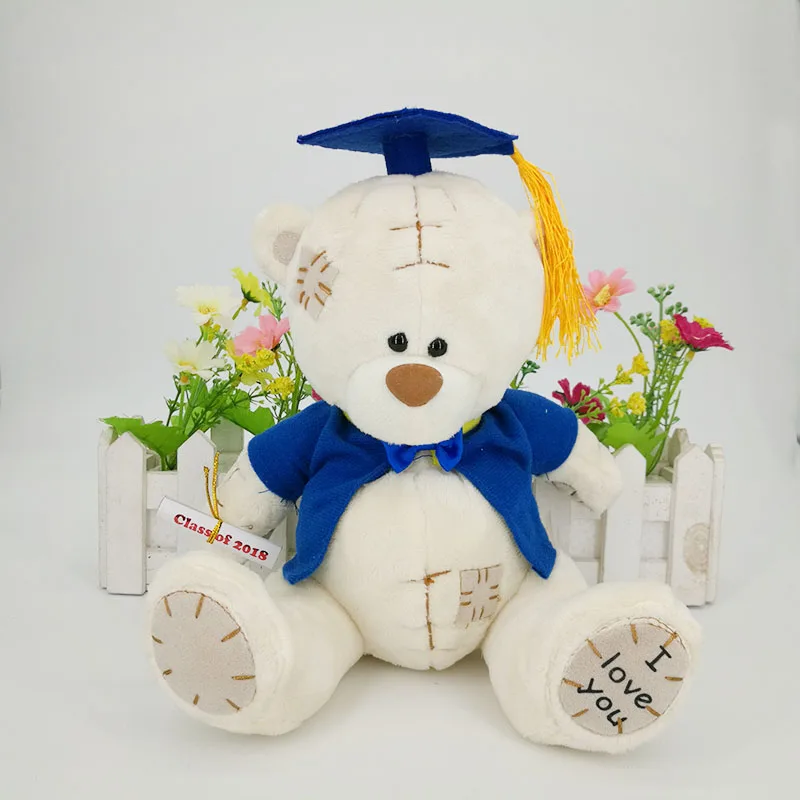 Одна штука 17 см Плюшевые свинки graduation bear мягкая игрушка на выпускном мишки