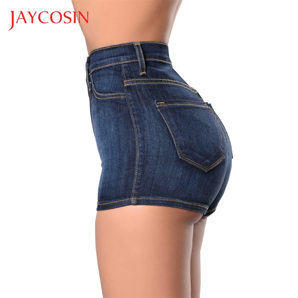 Женские джинсы JAYCOSIN Juniors облегающие джинсовые шорты для фитнеса потертые на