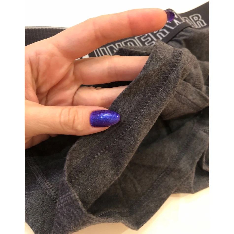 6 шт./лот мужские хлопковые трусы-боксеры с буквенным принтом нижнее белье для