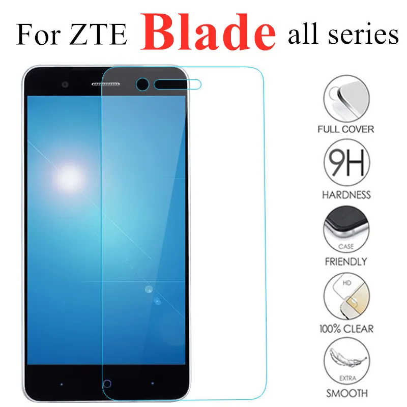 Защитное стекло для zte Blade a6 cam Защитная пленка для экрана A 520 512 510 601 610 plus V8 V7 Lite закаленное стекло лист