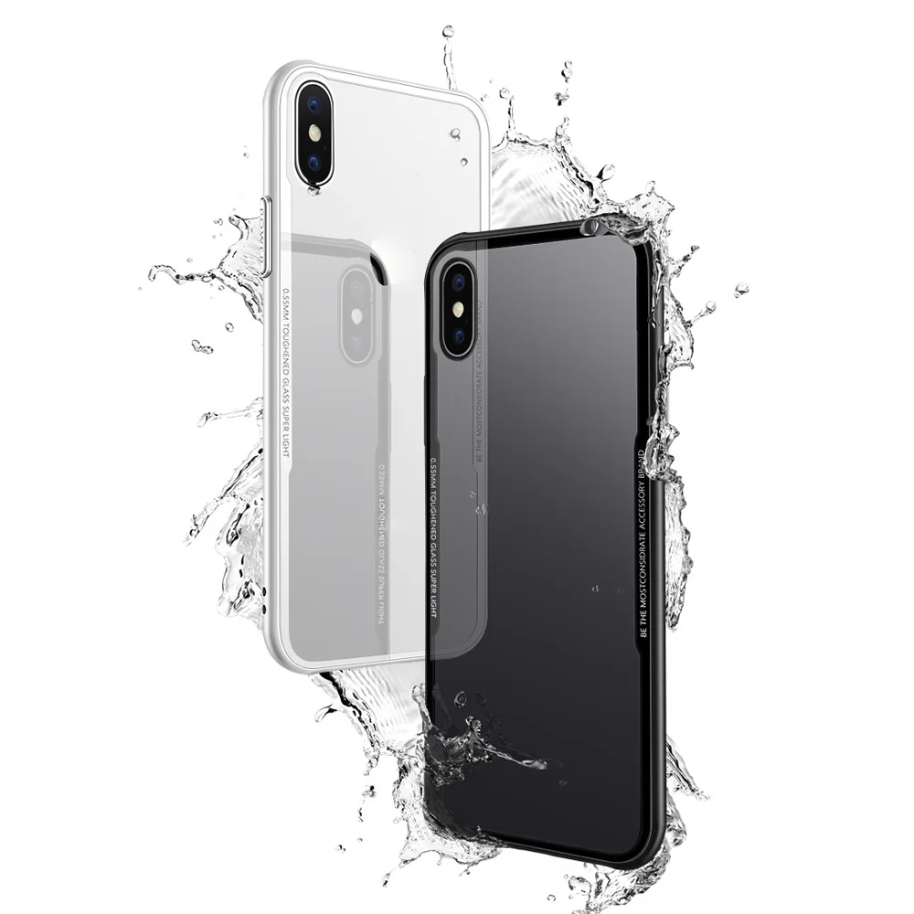 Tempered Glass Case for iphone 11 2019 Transparent Soft Silicone Bumper For Pro Max XS XR X 7 8 Plus | Мобильные телефоны и