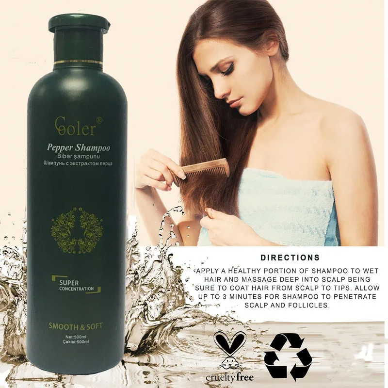 Шампунь для роста волос перец экстракт анти сухости шампунь|growth shampoo|care shampoohair growth