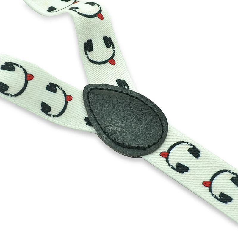 Модные забавные наушники черные 1 дюймовые тонкие эластичные подтяжки для женщин