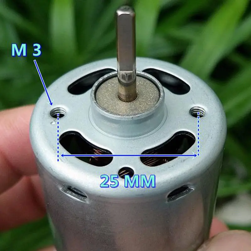 Двигатель MABUCHI RS-545SH-3250 12 В ~ 24 18 в 12500 об/мин высокоскоростной большой крутящий