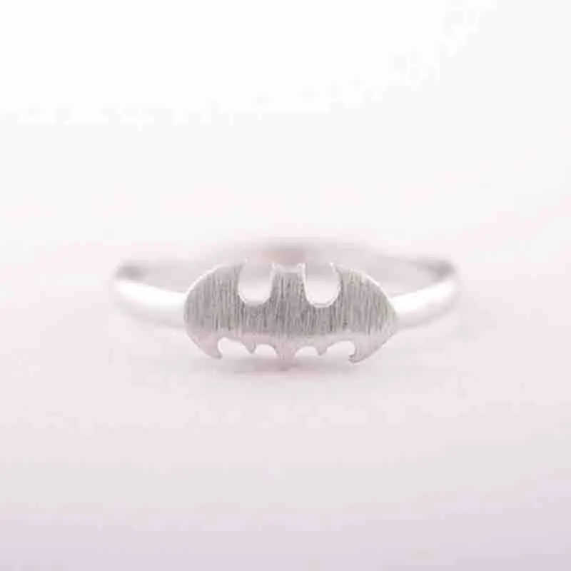 10 шт./лот из нержавеющей стали милой летучей мышью золотого серебряного цвета