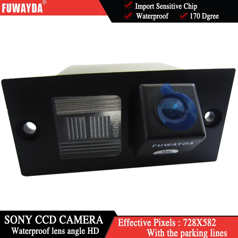 Цветная камера заднего вида FUWAYDA для SONY CCD HD резервная парковки ночное видение