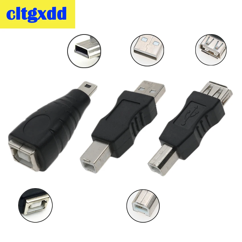 

Адаптер для принтера cltgxdd Mini V3, Высокоскоростной Переходник USB 2,0 типа A «мама» к type B «папа», переходник для синхронизации данных