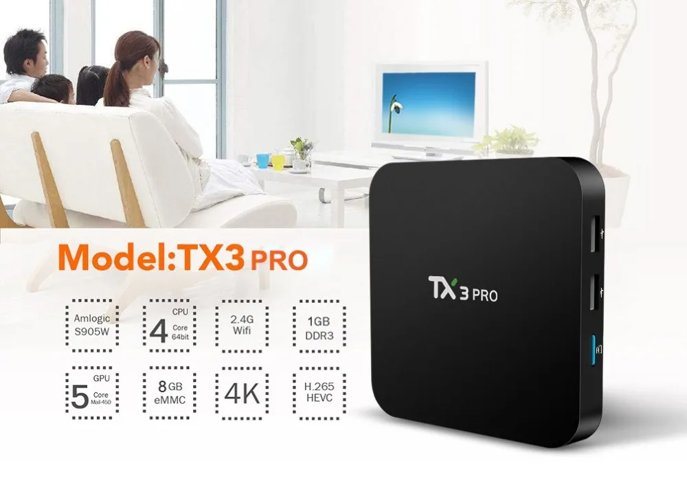 XGODY TX3 Pro Android tv Box медиаплеер 1+ 8 Гб четырехъядерный процессор Amlogic S905W 17,1 полностью загруженный Wifi HD 4K телеприставка Smart tv Box