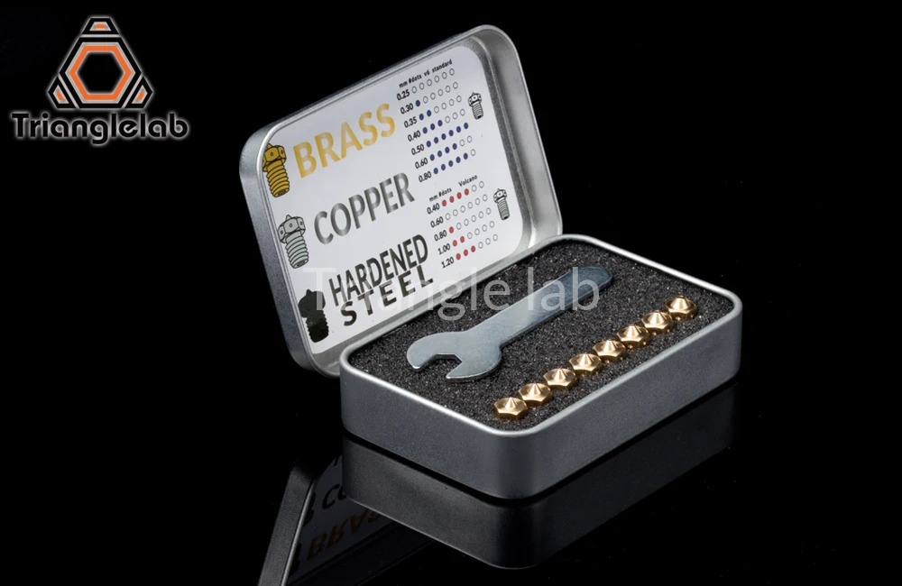 Trianglelab высокое качество V6 насадки для 3D принтеров hotend полноразмерная упаковка 3D принтер Насадка для E3D сопла titan экструдер