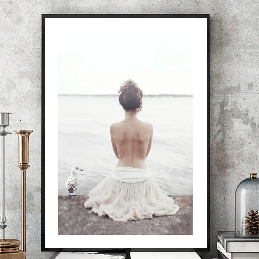 5 панелей скандинавские балетные женские холст искусство картина маслом