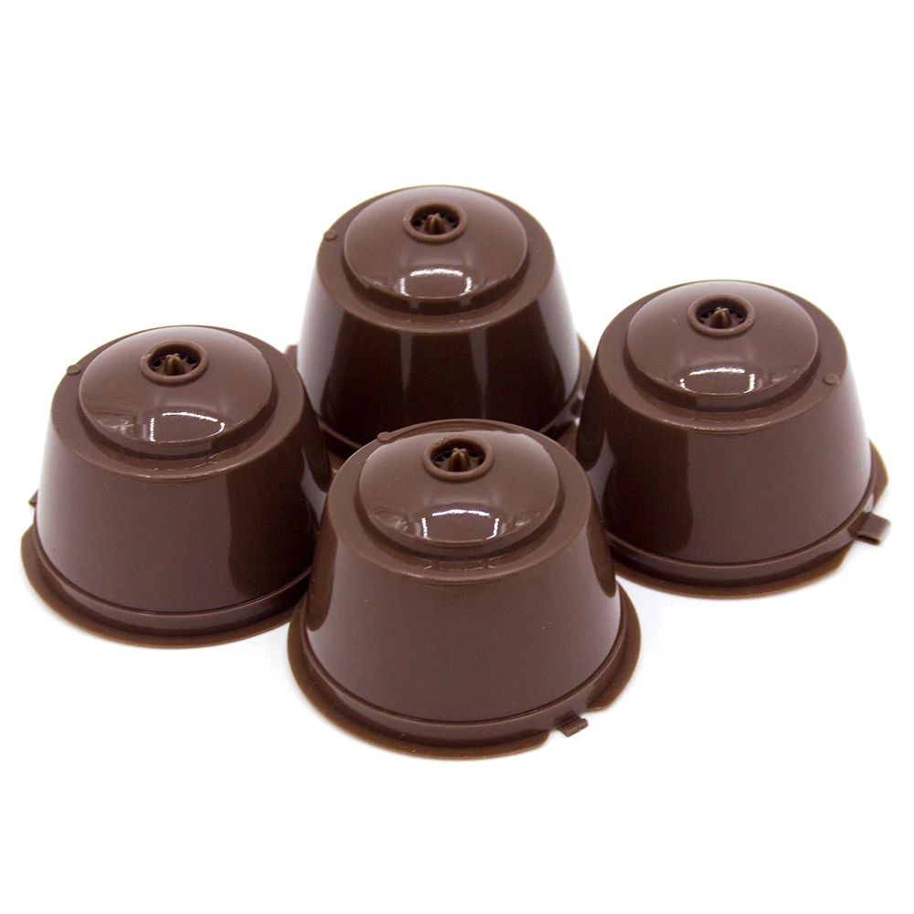 4 шт. многоразовые Многоразовые капсулы с кофе для Nescafe Capsula ложка машины Maker Кофе