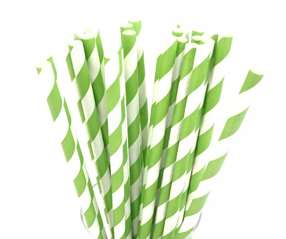 25 шт бумажная соломинка для питья дизайн соломинки Фламинго Рождество детское